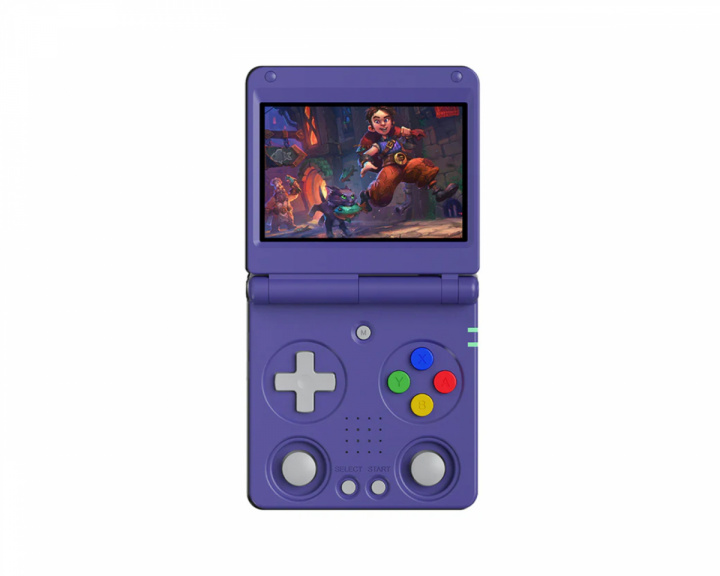 Anbernic RG34XXSP Retro Emulator (64GB) - Indigonsininen