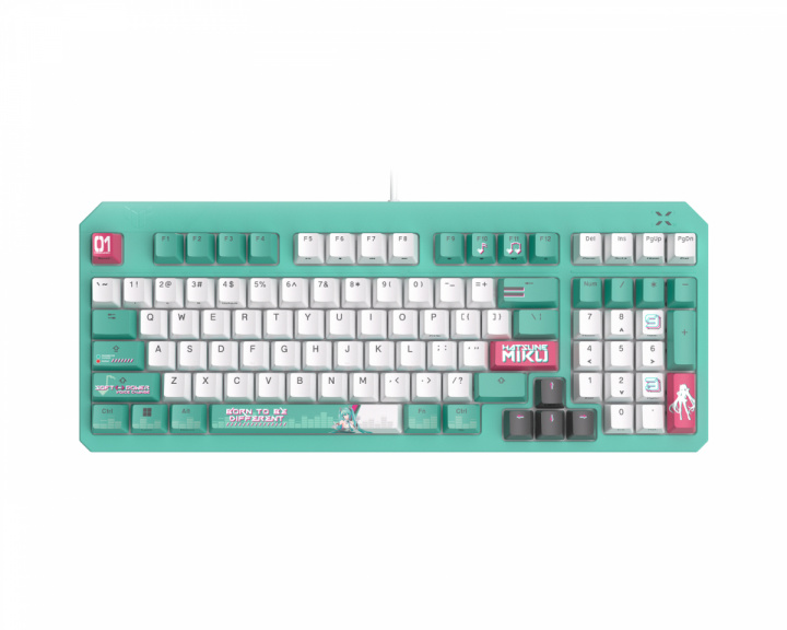 Asus TUF Gaming K3 Gen II Näppäimistö – Hatsune Miku -versio