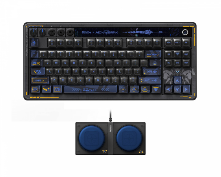 8Bitdo Retro 87 Langaton Mekaaninen Näppäimistö - ANSI - Mecha Break Edition