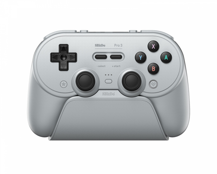 8Bitdo Pro 3 Bluetooth Peliohjain Harmaa