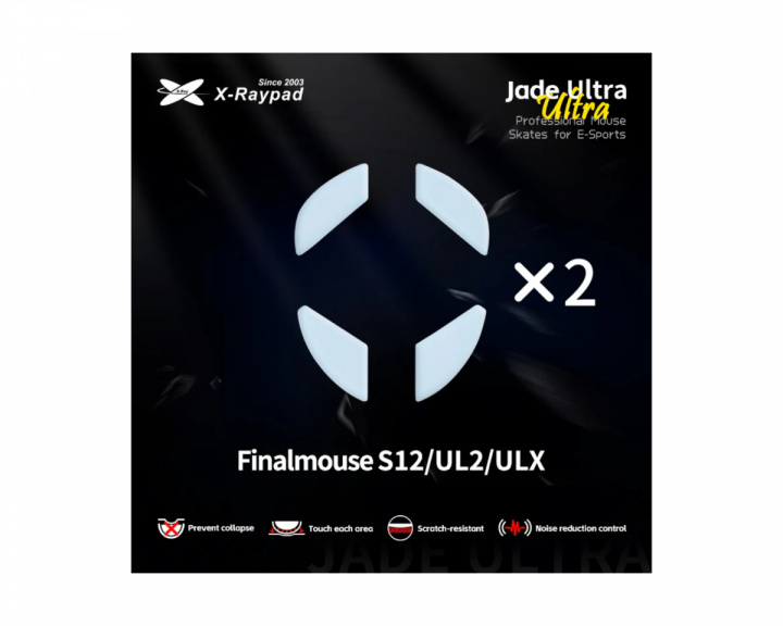 X-raypad Jade Ultra Skates Final Mouse S12/UL2/ULX:lle