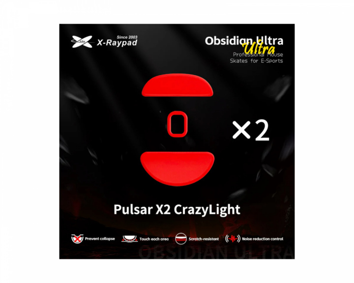 X-raypad Obsidian Ultra Skates Pulsar CrazyLight:lle