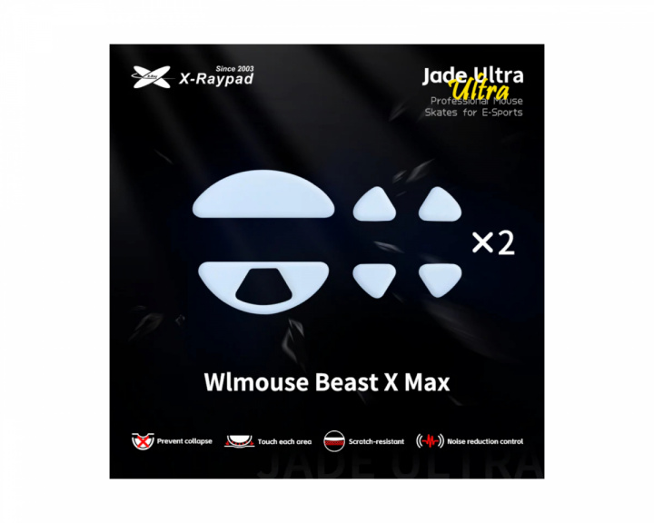 X-raypad Jade Ultra Skates WLmouse Beast X Max:lle