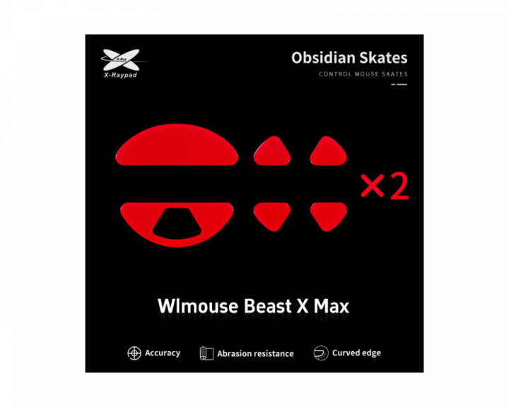 X-raypad Obsidian Ultra Skates WLmouse Beast X Max:lle