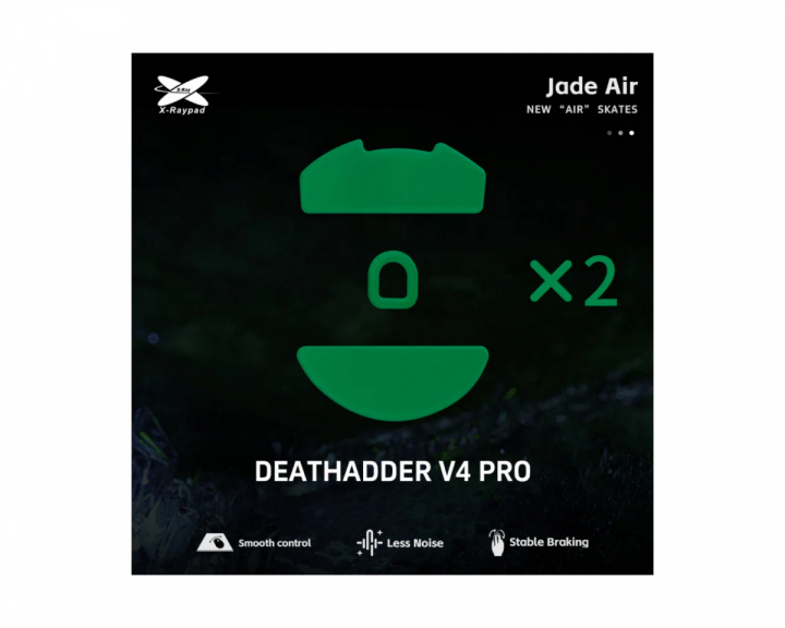 X-raypad Jade Air Skates Razer Deathadder V4 PRO:lle