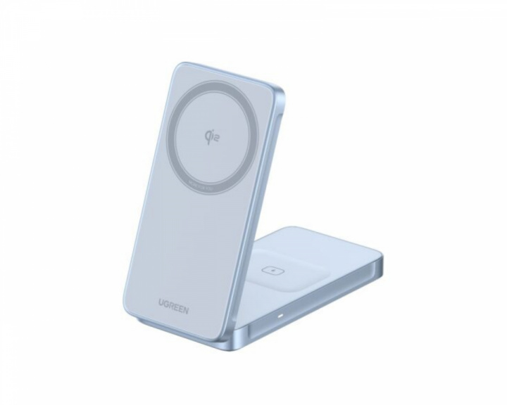 UGREEN MagFlow Qi2.2 25W 2-in-1 Flat Pad Magneettinen Langaton Laturi