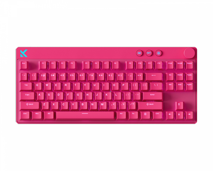 MCHOSE Mix 87 Hall Effect Magnetic Pelinäppäimistö ANSI - Rose Red