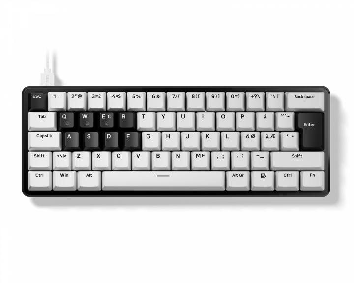 Pulsar PCMK 3 HE 60 Magneettinäppäimistö ISO Nordic - Valkoinen
