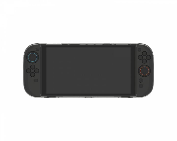  Läpinäkyvä kuori Nintendo Switch 2:lle - Harmaa