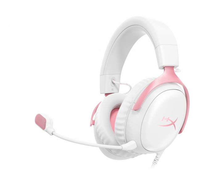 HyperX Cloud III Pelikuulokkeet - Vaaleanpunainen