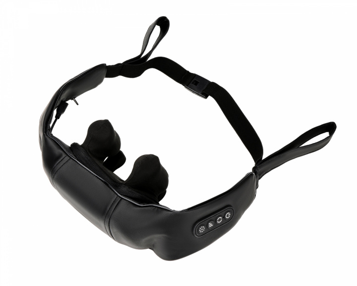 MaxLife Shiatsu-niska- ja selkähierontalaite lämmityksellä – Musta