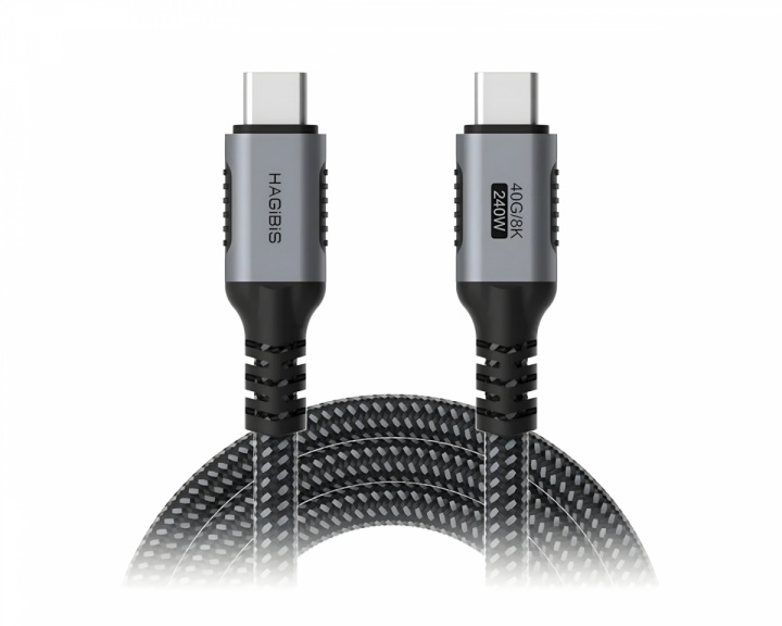  USB-C 40G/8K 240W Pikalatauskaapeli – 1.2 m