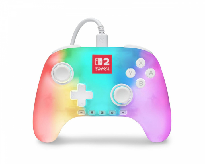  Advantage Wired Controller Nintendo Switch 2 -valkoinen (Lumectra)