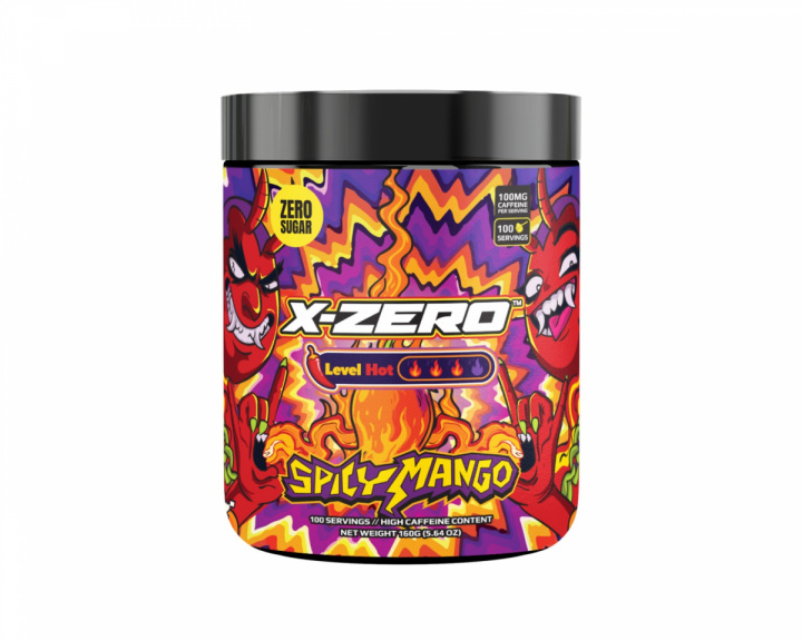 X-Gamer X-Zero Spicy Mango - 100 annosta