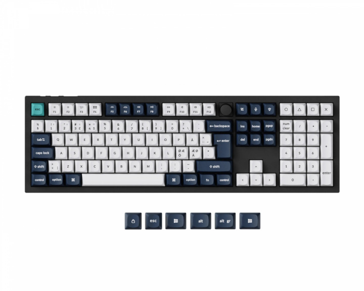  Q6 Max QMK ISO Langaton Mekaaninen Näppäimistö [Gateron Jupiter Banana]