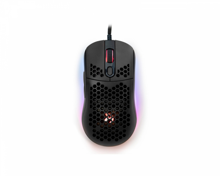 Arozzi Favo Ultra Light Gaming Mouse - Musta