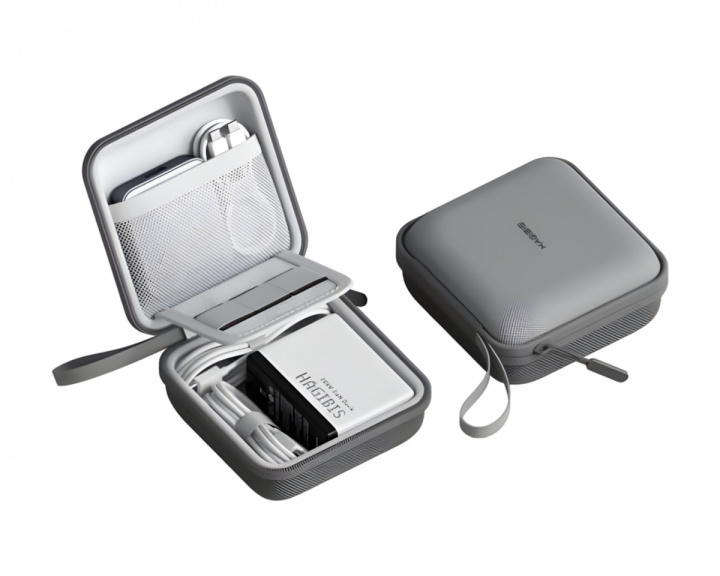  Elektroniikan järjestelylaukku - Harmaa