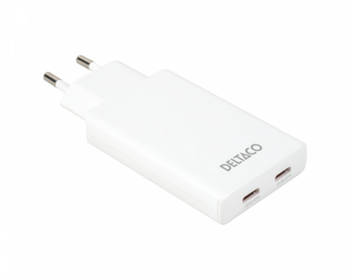  67W 2x USB-C -seinälaite - Slim White