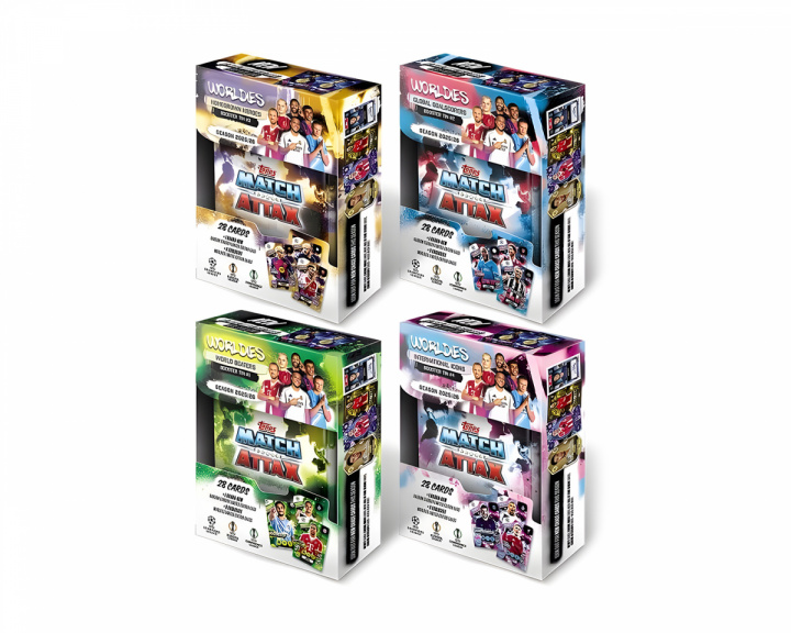  Match Attax Booster Tin UCL 25/26 -jalkapallokortit