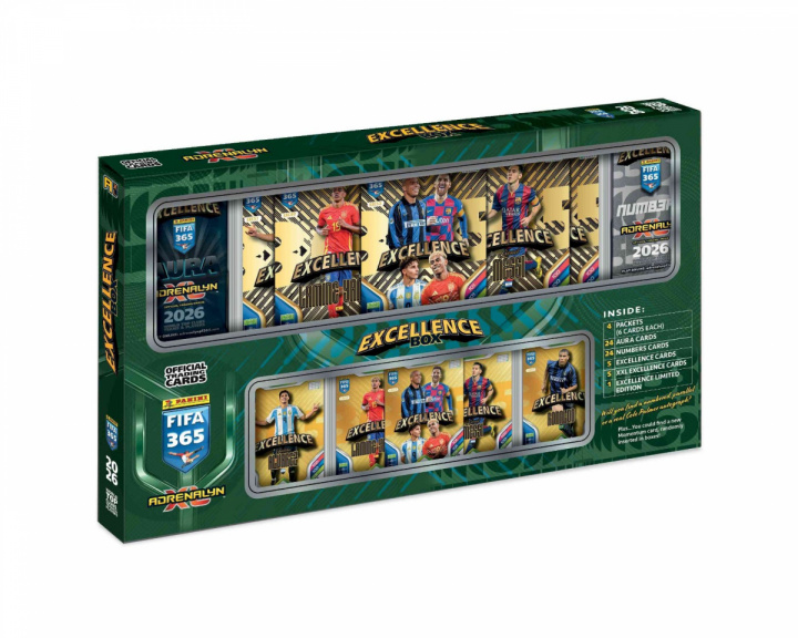 Panini FIFA 365 Adrenalyn XL 2026 - Excellence Box - Jalkapallokortit