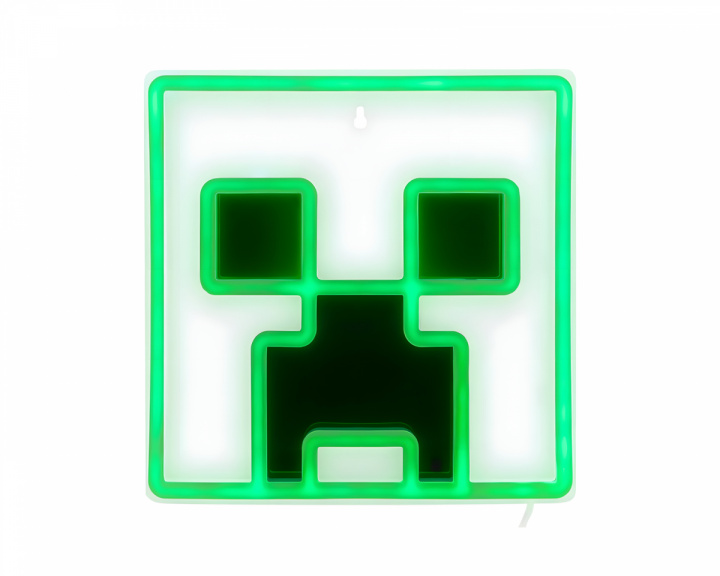  Minecraft Creeper Seinälle Asennettava Led Neonvalaisin