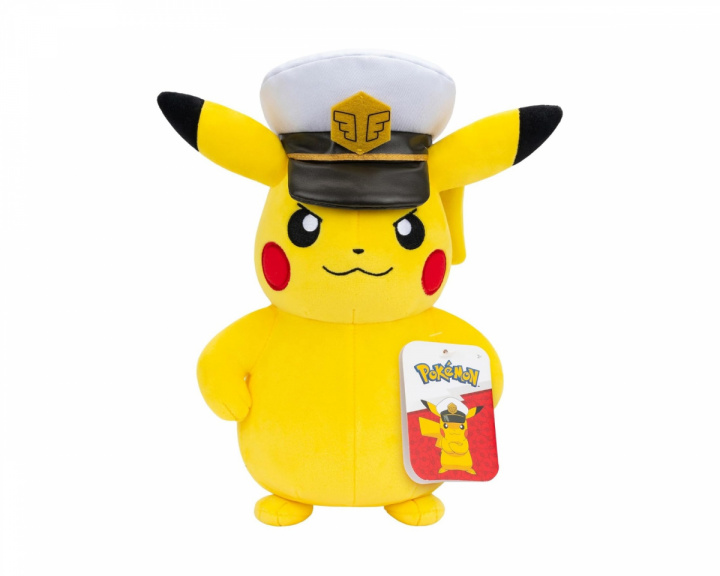  Pokemon: Captain Pikachu Pehmolelu - 20 cm