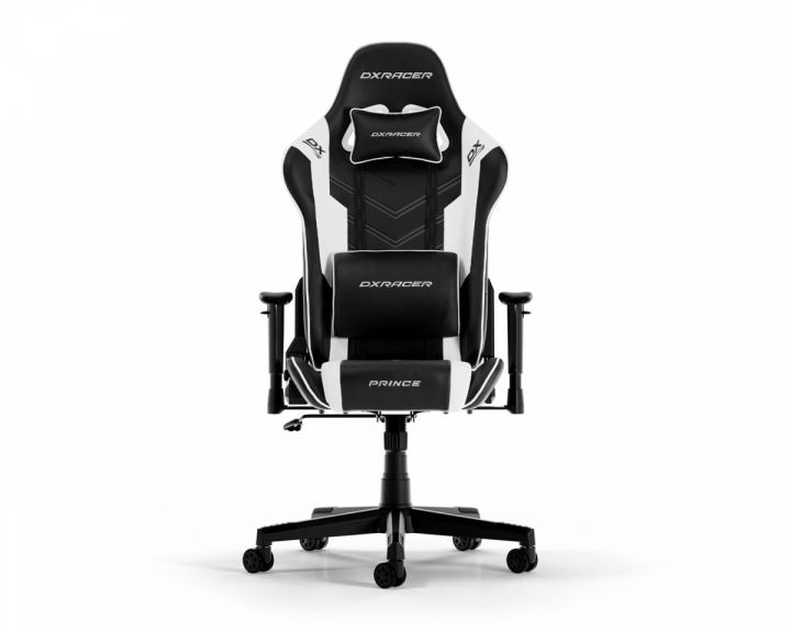 DXRacer PRINCE L Musta & Valkoinen PVC Nahka