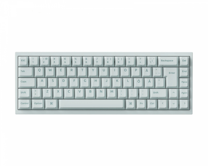 Keychron Q16 HE 8K Keraaminen ISO Näppäimistö [Lime Magnetic Switch] - Light Green