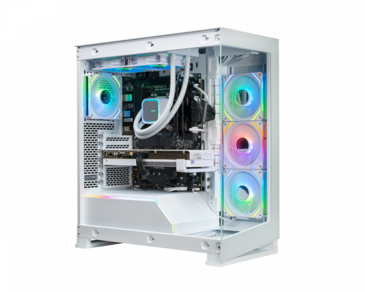 Shark Gaming Shark RGBeast White R700 Pelitietokone - RX9070 XT - Ryzen 7 9700X