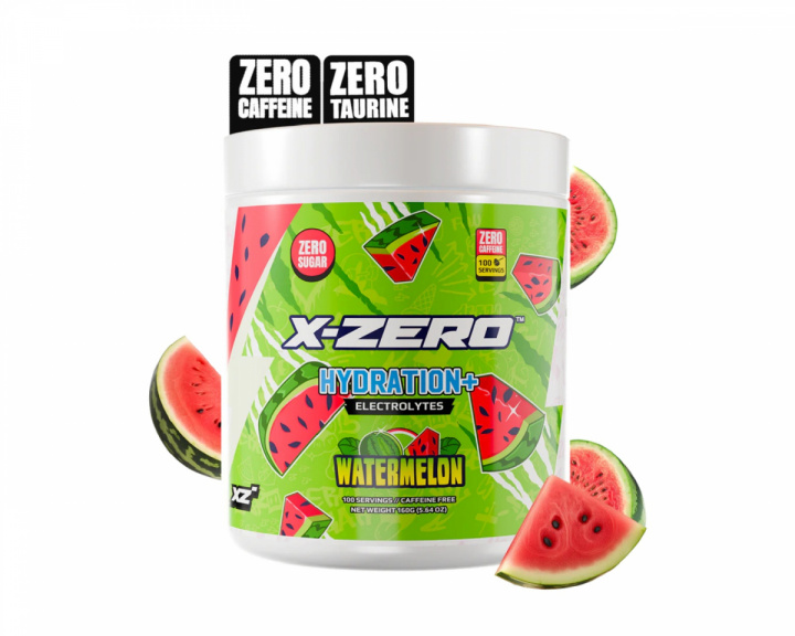 X-Gamer Vesimeloni - Hydration+ - 100 annosta