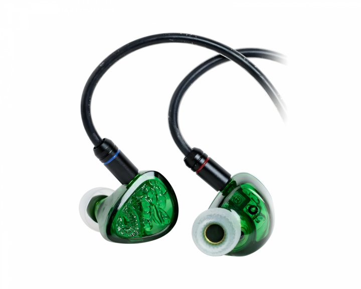  Wan'er S.G 2 IEM -kuulokkeet mikillä - Type-C - Jade Dragon