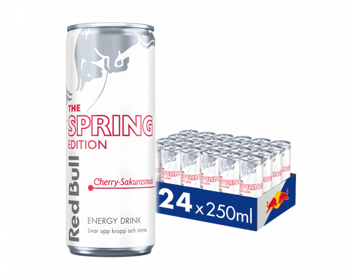  24x Energiajuoma, 250 ml, Spring Edition (Cherry Sakura)