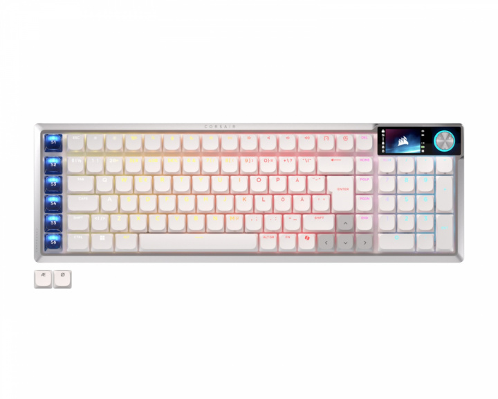  VANGUARD AIR 99 Langaton Pelinäppäimistö - Valkoinen [OPX Optical]