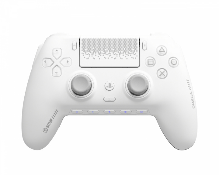 Scuf Omega Langaton TMR-ohjain PS5:lle ja PC:lle – Valkoinen