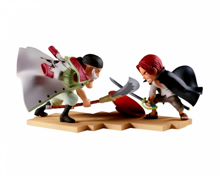  One Piece - Maailman keräiltävät figuurit - Edward Newgate vs Shanks