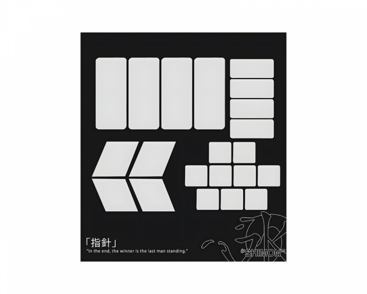  Shimon Grips - DIY Esileikattu - Valkoinen