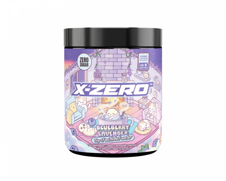  X-Zero Blueberry Lavender - 100 annosta