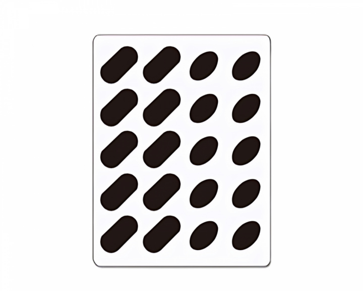  Capsule Black - Universal skates - 40 pcs