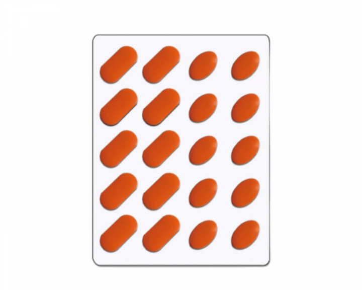  Capsule Orange - Universal skates - 40 pcs