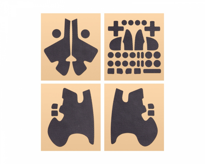  Controller Grip Tape FLYDIGI Vader 3/4 pro - Classic Version - Musta