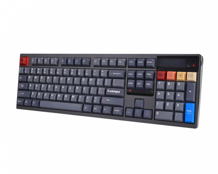  DP104 ANSI-näppäimistö - Mecha Grey [Rye Linear]