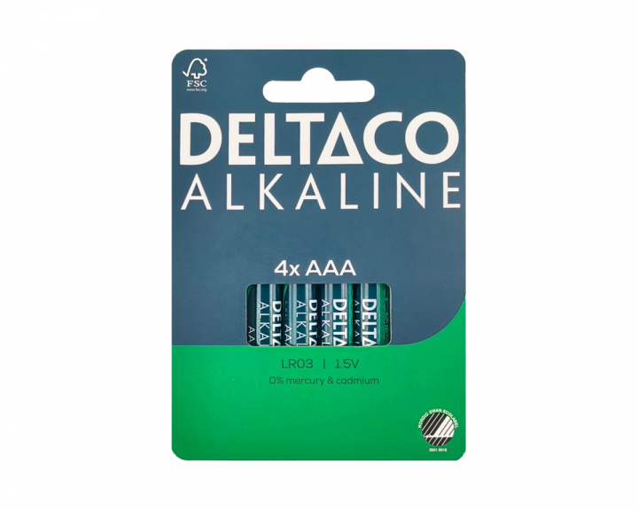  AAA-alkaliparistot 4 kpl