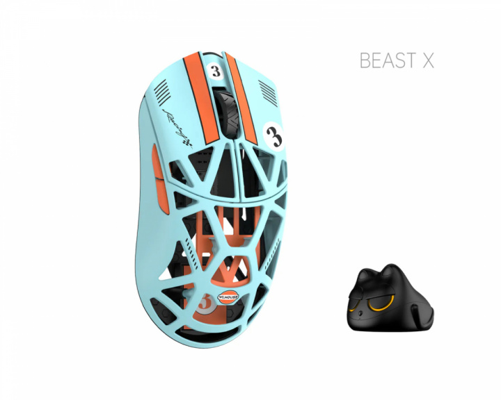  Beast X Pro - Sininen/Oranssi [Omron Opticals] - Vankka Sivu