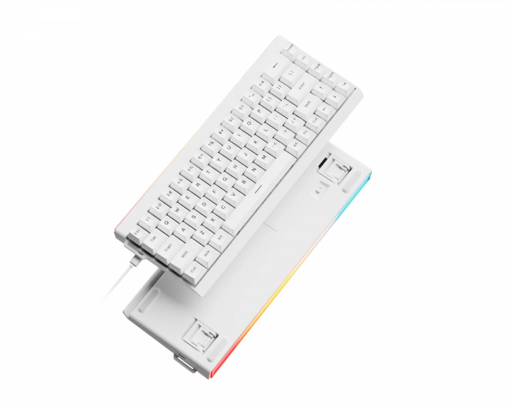  DK68 Magnetic HE ANSI Näppäimistö [Gateron Wuji] - Valkoinen
