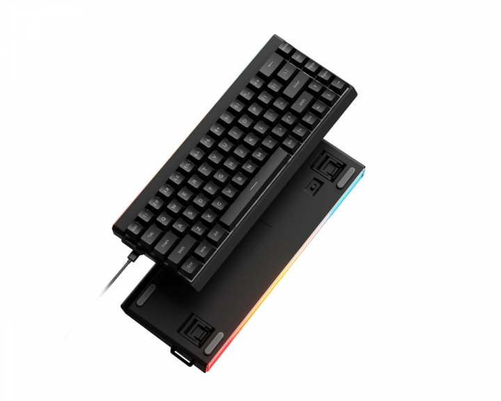  DK68 Magnetic HE ANSI Näppäimistö [Gateron Wuji] - Musta