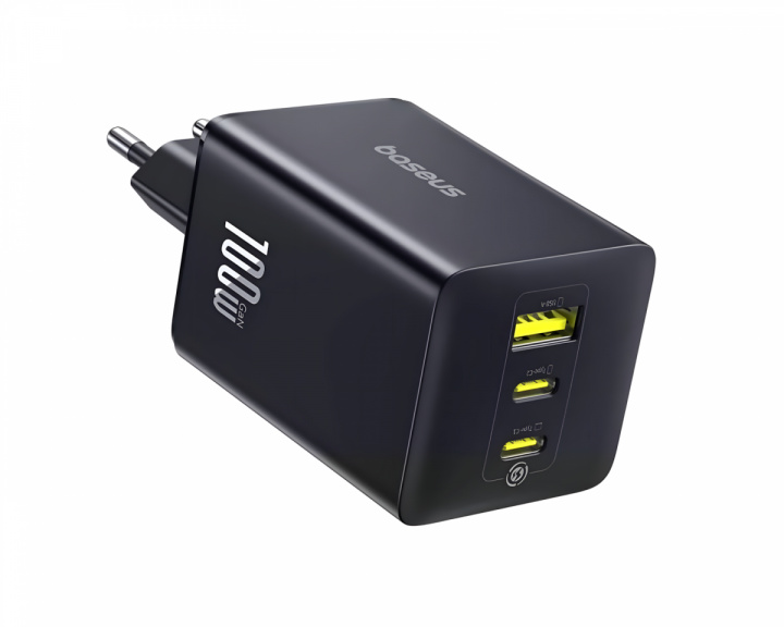  EnerFill FE22 Pikalaturi 2C+U 100W - Musta