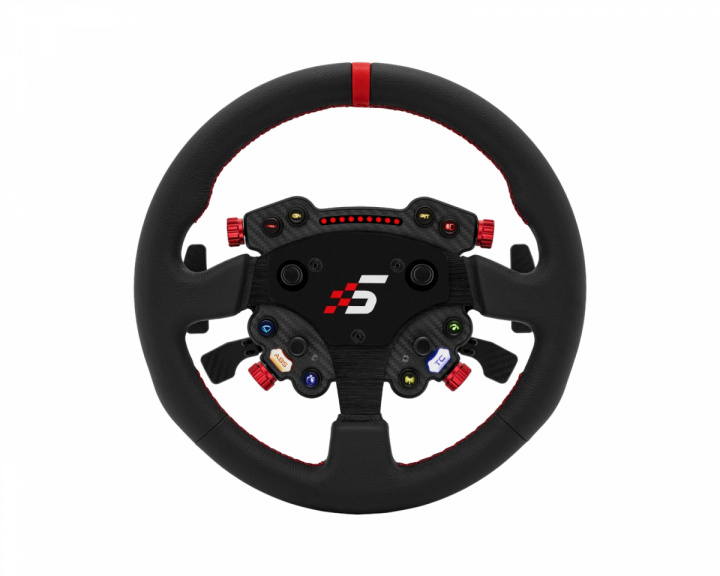  GT1 Racing-ohjauspyörä (Nahka) + GT Pro Hub (K)