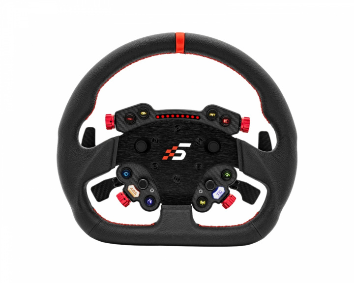  GT1 D-muotoinen ohjauspyörä (Nahka) + GT Pro Hub (K)