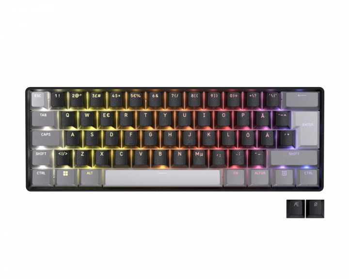  CLIPPER PRO MINI 60 HE Pelinäppäimistö [MGX HYPERDRIVE] - Musta