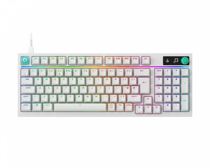  G316 X 98 Gamingnäppäimistö - Valkoinen